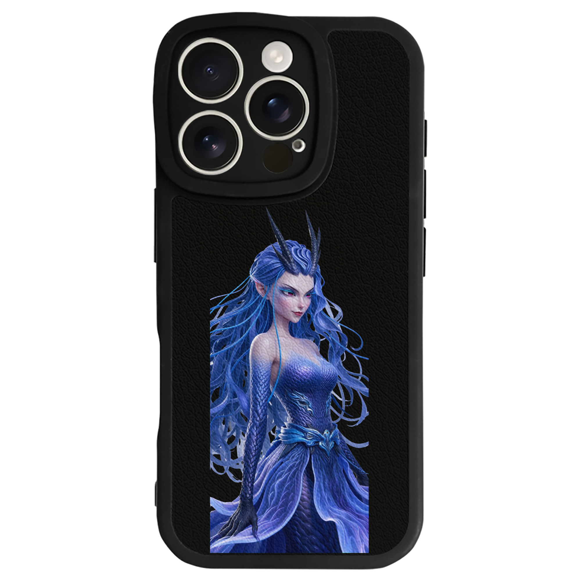 （画像用） Ne Zha 2 ナタ 魔童の大暴れ 【iPhone 16シリーズ対応】シリコンスマホケース（レザー調） 材質：シリコン